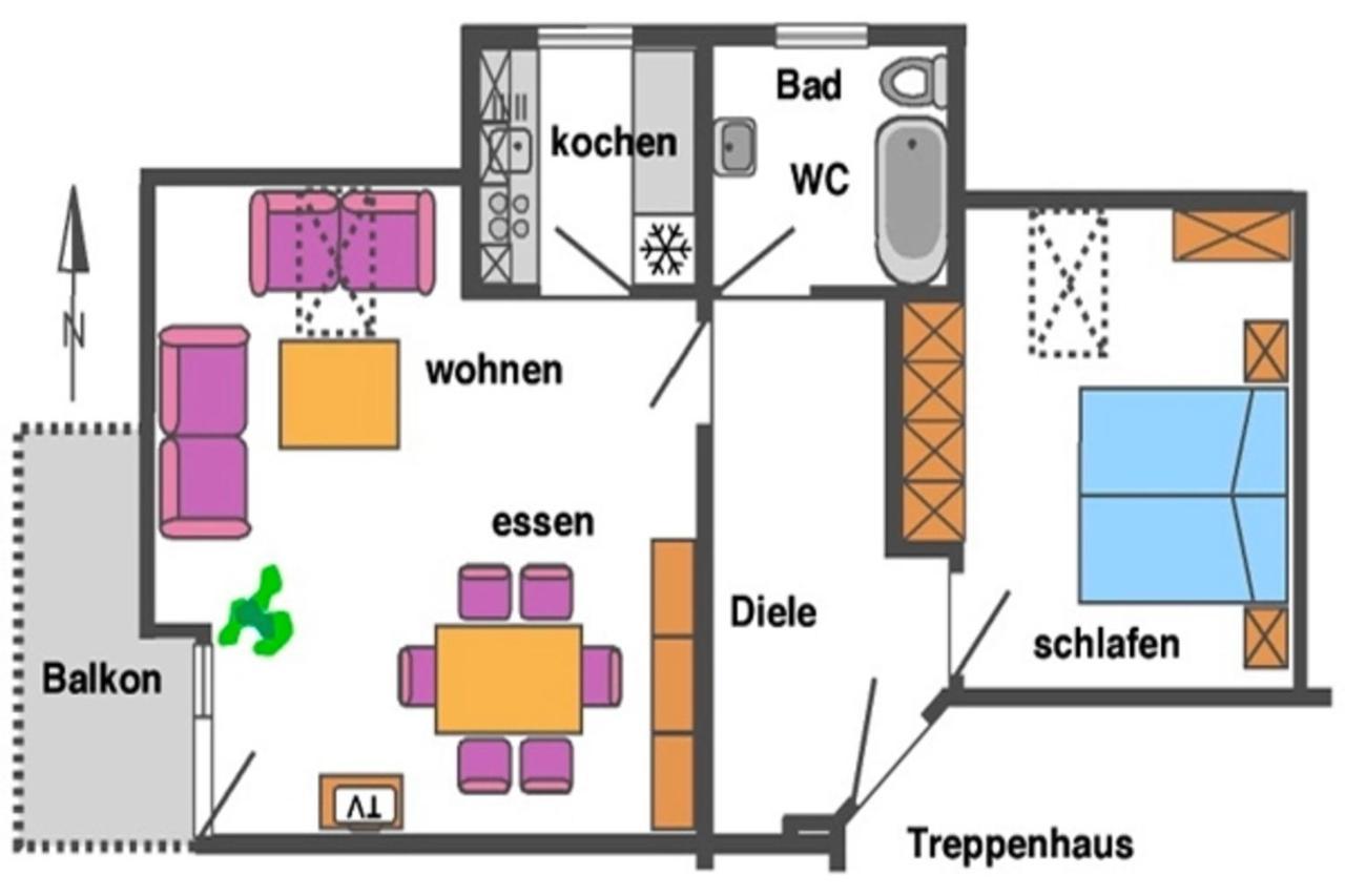 Ferienwohnung Residenz Am Postplatz, Whg 15 Ostseeheilbad Ostseeheilbad Zingst Exterior foto